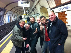 Si & The Gang - En route to Camden for Grand Magus